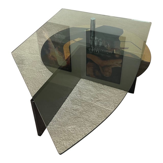 Art Deco Style Glass Table For Sale