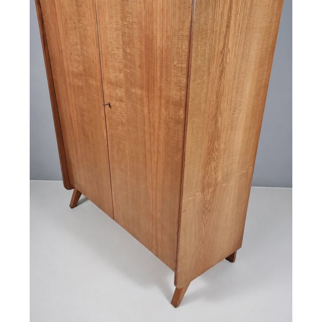 1970s Vintage Wardrobe in Ash by Tatra Nabytok, 1970s For Sale - Image 5 of 12