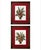 Wood Serafini, Untitled, Paper, Framed, Set of 2 For Sale - Image 7 of 7