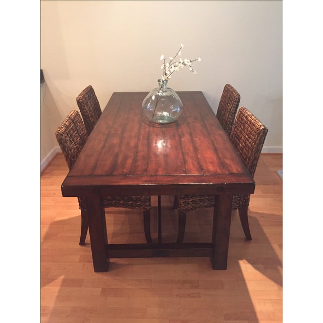 Pottery Barn Benchwright Dining Table Chairish