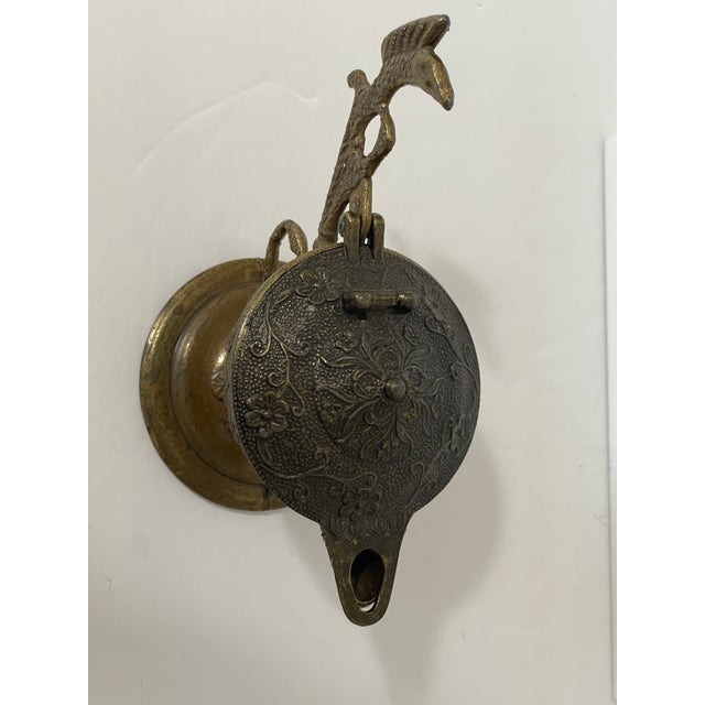 Early 20th Century Old Serpent Beast Monster Decorative Arts Oil Lamp Incense Burner Figural Light For Sale - Image 10 of 12