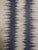 The House of Scalamandre 1.8 Yards Scalamandre Konya Ikat Stripe Indigo For Sale - Image 4 of 4