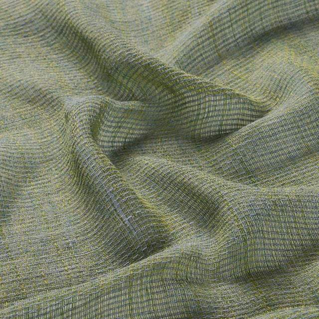 Contemporary SAMPLE - Schumacher Great Basin Sheer Fabric In Cactus For Sale - Image 3 of 3