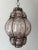 1 of 3 Big Mid-Century Seguso Murano Amethyst Blown Tortoise Lantern Chandelier For Sale - Image 6 of 9