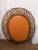 Vintage Wicker Mirror, 1950 For Sale - Image 11 of 12