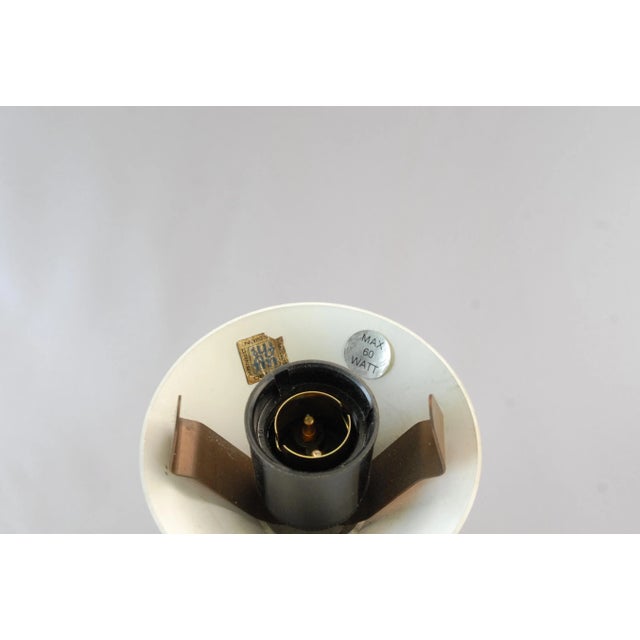 Black Cosmos Table Lamp by Preben Jacobsen for Fog and Morup, 1984 For Sale - Image 8 of 9