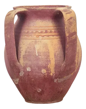 Vintage Wabi Sabi Style Ceramic Vase, 1920