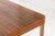 Brown Antique Art Deco Macassar Ebony Wood Dining Table With Glass Top, 1940s For Sale - Image 8 of 15