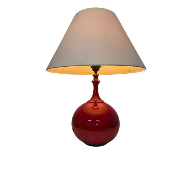 Mid-Century Modern Ceramic Table Lamp by Rogier Vandeweghe for Amphora For Sale - Image 3 of 17