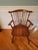1970s 1971 Pennsylvania House Solid Cherry Dining Table & 6 Windsor Chairs (Van Sciver Retailer) For Sale - Image 5 of 18