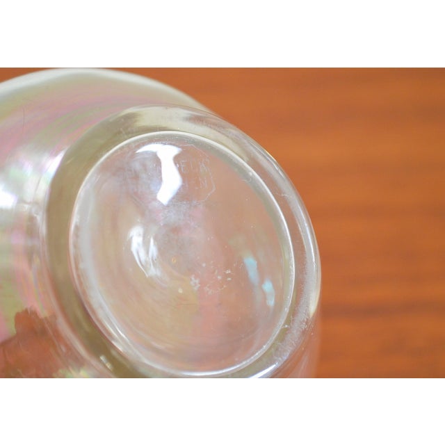 Art Nouveau Shimmering Glass Vase by Jean Beck, Munich, 1900s For Sale - Image 5 of 6