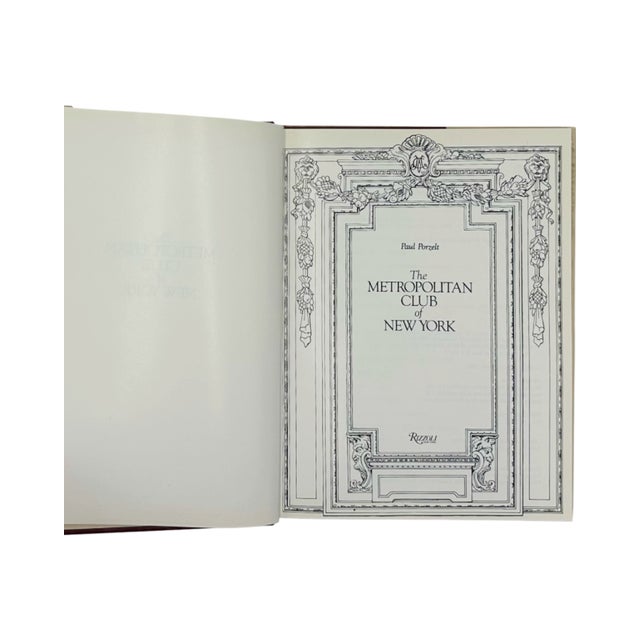Contemporary The Metropolitan Club of New York by Paul Porzelt 1982 Book For Sale - Image 3 of 13
