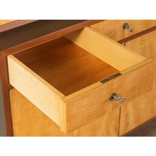 Wood Vintage Writing Desk from Oldenburger Möbelwerkstätten, 1950s For Sale - Image 7 of 14
