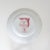 1970s Grand Canyon Delft Style Red Pink and White Decorative Plate For Sale - Image 5 of 5
