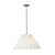 Allison Scalloped Shade Pendant Large, Polished Nickel For Sale - Image 4 of 8