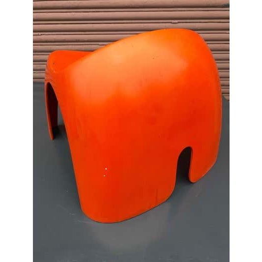 Orange Stacy Dukes Prototype Fiberglass stool from California Design 10/ 1968 For Sale - Image 8 of 15