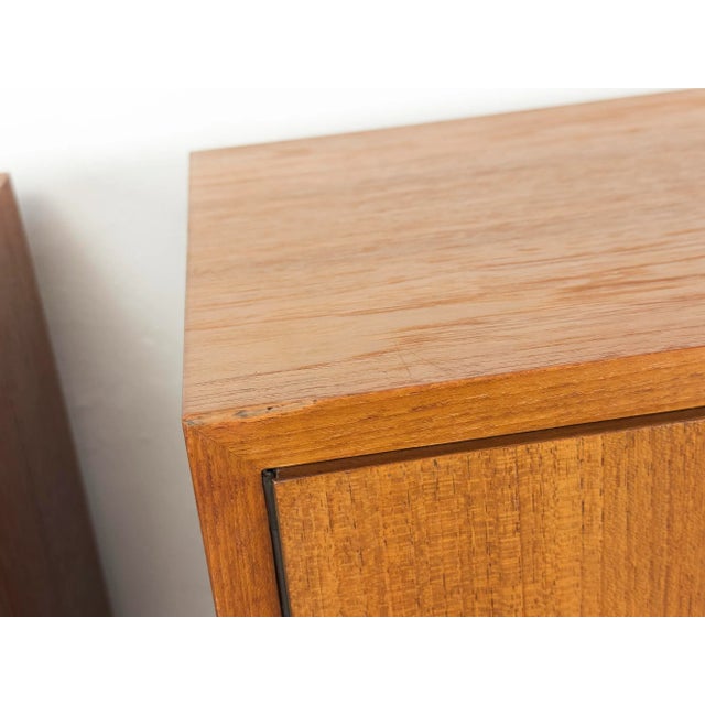 Mid-Century Teak Cabinets from Idee Möbel, 1960s, Set of 2 For Sale - Image 9 of 18