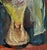 Norman Carton, American Abstract Expressionist Flowers Oil Painting Norman Carton Wpa Artist For Sale - Image 9 of 14