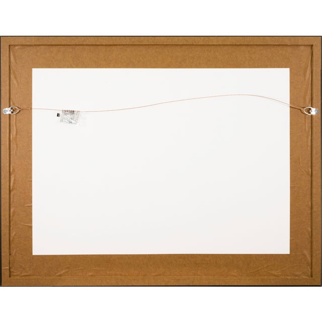 Contemporary Daniel Gelakoska Blue Vase Contemporary Serigraph With Embossed Artist Seal For Sale - Image 3 of 5