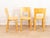 Wood E66 Chairs attributed to Alvar Aalto for Artek, Finland, 1950s, Set of 3 For Sale - Image 7 of 8