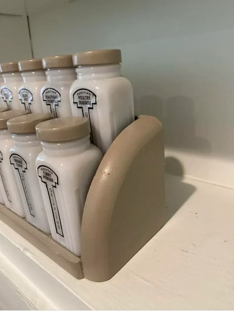 1940's Griffith Laboratories Spice Jars-Set of 12 | Chairish