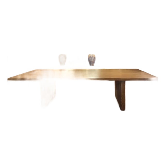 Modern Oak Dining Table For Sale