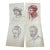 Mid 20th Century Old Master Artwork Drawings Portrait Sketches, Set of Four For Sale
