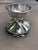 Silver Antique Queen City Silver Co. Silverplate Compote Pedestal Bowl | Laurel Motif | American Classical Centerpiece For Sale - Image 8 of 12