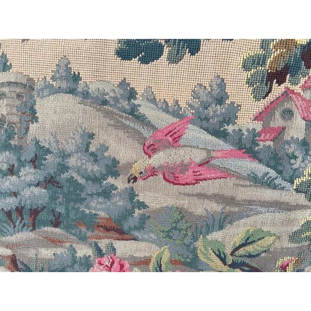 Aubusson Style French Tapestry For Sale - Image 3 of 18