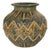 Olive Antique Aesthetic Movement Doulton Lambeth Stoneware Vase Elizabeth Atkins 1883 For Sale - Image 8 of 13