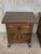 1920s Spanish Walnut Nightstands with Iron Hardware - a Pair For Sale - Image 5 of 9