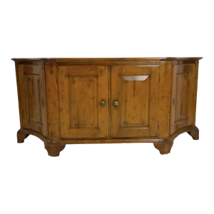Late 20th Century Vintage Baker Milling Road Maple Side Board Server