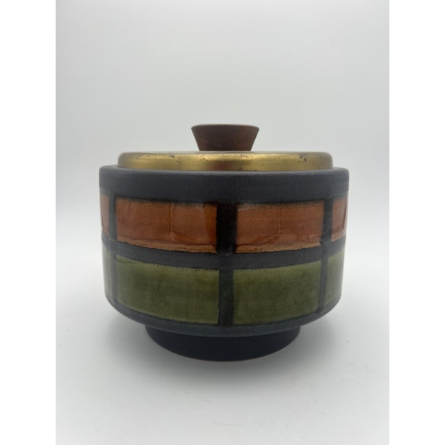 1970s Pottery Punch Bowl and Cups from Dümler & Breiden, West Germany, 1970s, Set of 11 For Sale - Image 5 of 10