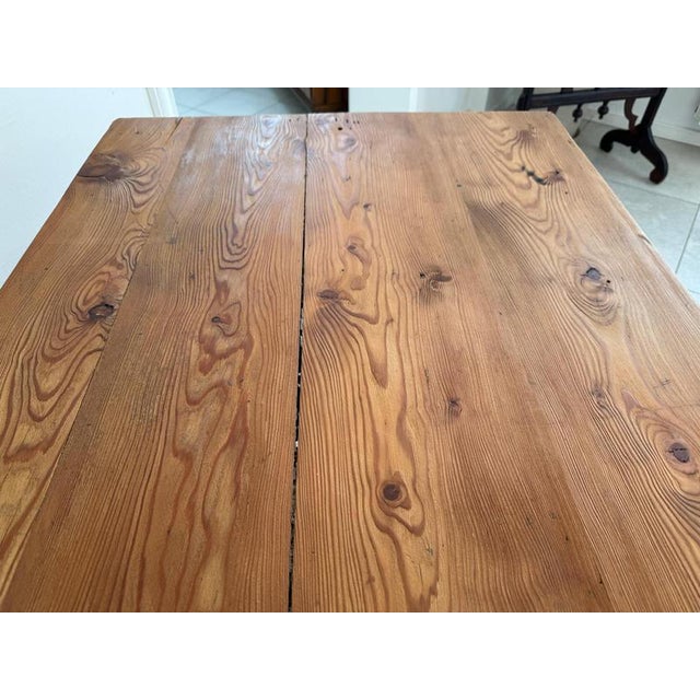 Gründerzeit Desk in Pine Softwood, 1875 For Sale - Image 12 of 14