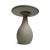 Outdoor Modern Cement Mixed Drop Side Table For Sale - Image 4 of 7