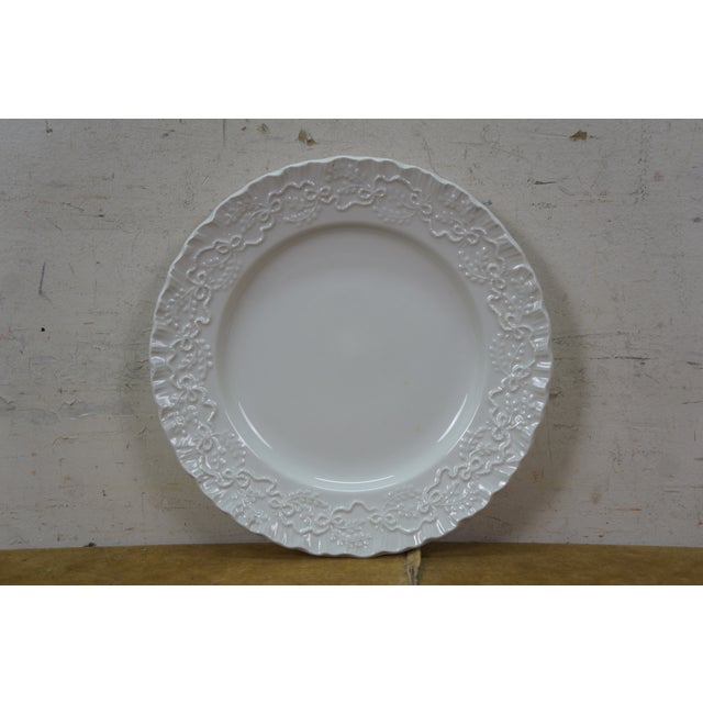 1992 Ralph Lauren Rl Polo Wedgwood Claire Plates Tea Cup Place Setting - 5pcs For Sale - Image 6 of 13