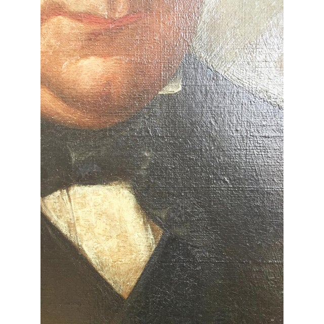 Portrait of a Man, 1890s, Oil on Canvas, Framed For Sale - Image 11 of 18
