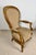 Brown 20th Century French Louis XV Armchairs, 1950, Set of 2 For Sale - Image 8 of 11