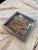 Vintage Square Tray With Cork Inlay and Metal Frame For Sale In Los Angeles - Image 6 of 7