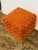 Hollywood Regency Safavieh Couture Ravyn Ottoman, Sienna For Sale - Image 3 of 12