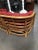Wood Restored Vintage Art Deco Rattan Shell Back Rattan Sectional Loveseat Sofa For Sale - Image 7 of 10