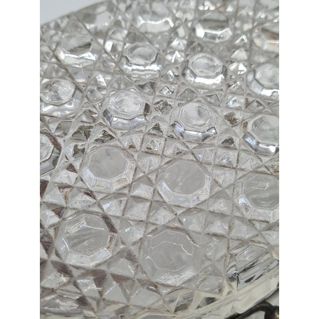 Pressed Crystal Glass Box, USA, 1900s For Sale - Image 13 of 14
