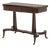 Regency Rosewood and Mahogany Card Table For Sale