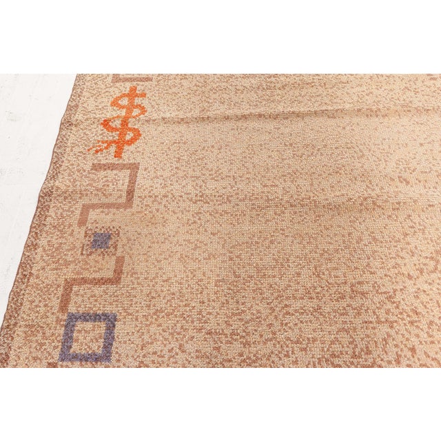 Mid-Century Modern Doris Leslie Blau Mid-20th Century Swedish Pile Rug For Sale - Image 3 of 9