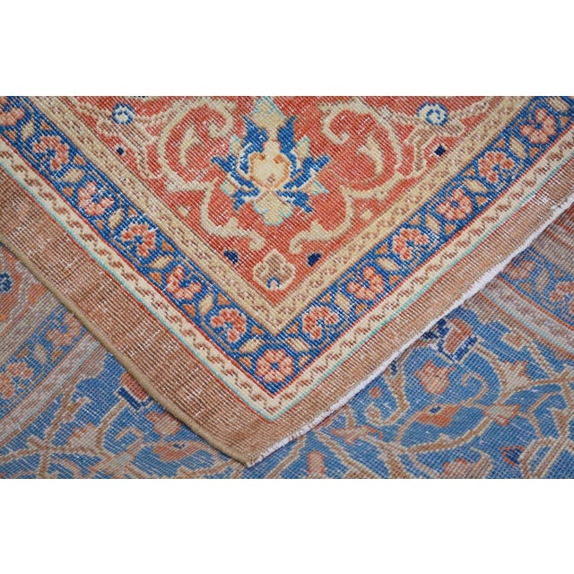 1960s Vintage Turkish Anatolian Hand Knotted Wool Rug, 9'9x13 For Sale - Image 5 of 6