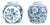 Chinese Blue & White Porcelain Ginger Jars, 2 For Sale