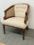 French Louis XVI Style Cane Barrel-Back Bergère Armchair, Vintage For Sale In San Francisco - Image 6 of 12