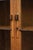 Art Deco Amsterdam School Dutch Oak Cabinet with Glass Doors For Sale - Image 11 of 13