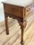 Wood Vintage Elongated Queen Anne Style Console Table For Sale - Image 7 of 12