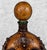Brown Vintage Italian Tooled Leather Wrapped Cognac Liquor Decanter W/ Stopper For Sale - Image 8 of 10